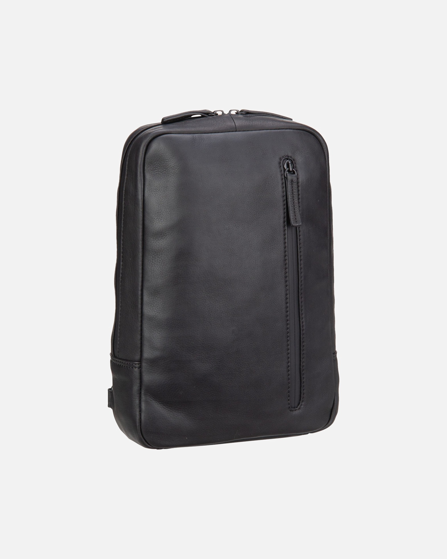 Rucksack für Unisex Leonhard Heyden Sling Bag Den Haag 6761 Schwarz