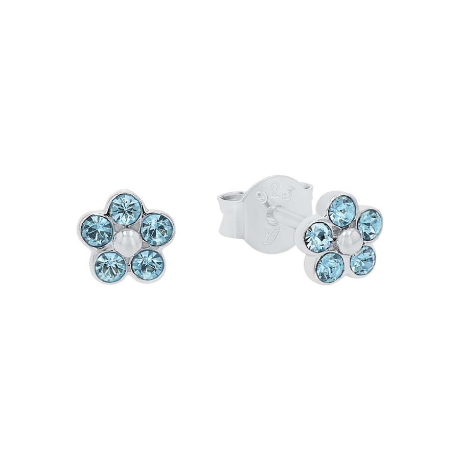 amor Ohrstecker Blau Damen