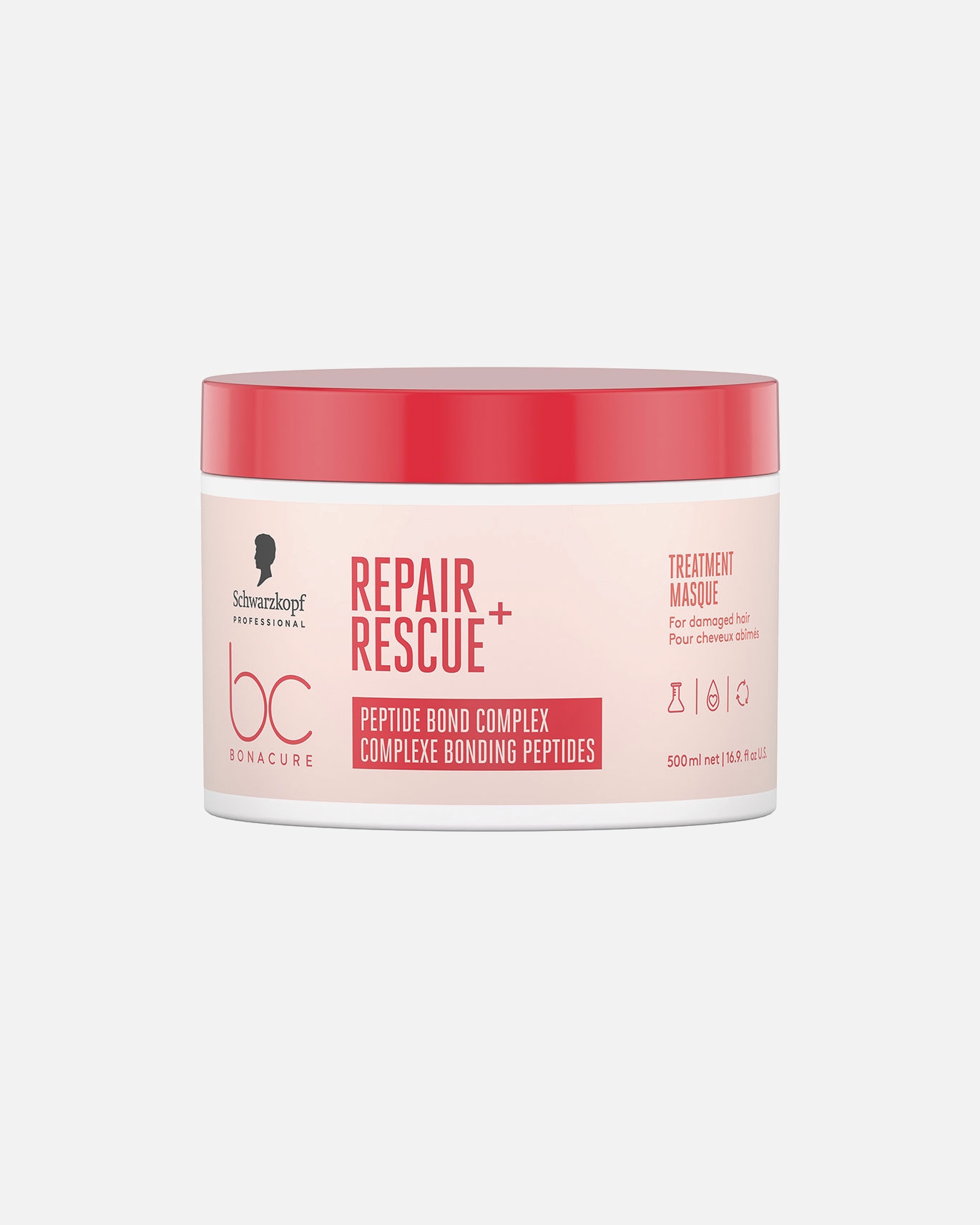 Haarkur für Unisex Schwarzkopf Professional BONACURE REPAIR RESCUE Behandlung 500 ml