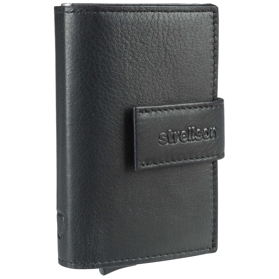 Strellson Kreditkartenetui Camden C Three E-Cage SV8F Black Schwarz Herren