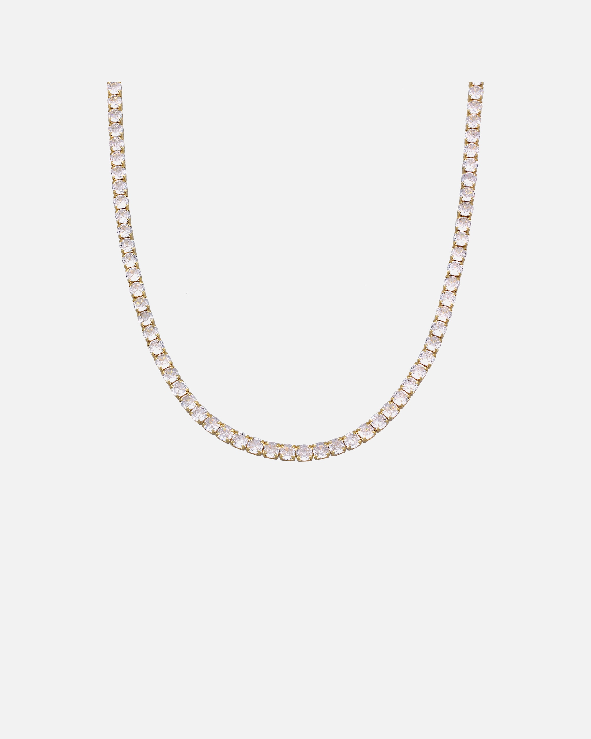 Halskette für Weiblich Elli Zirkonia Collier Goldfarben 40