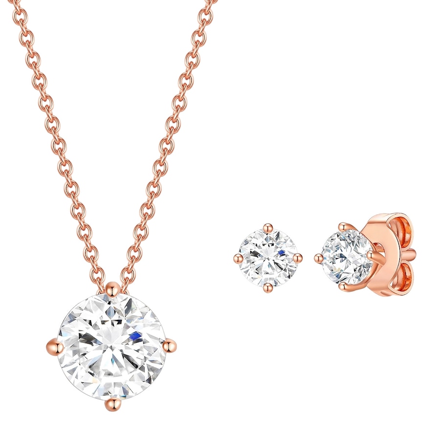 Rafaela Donata Schmuckset Sterling Silber verziert mit Kristallen von Swarovski in 10,1 mm Damen