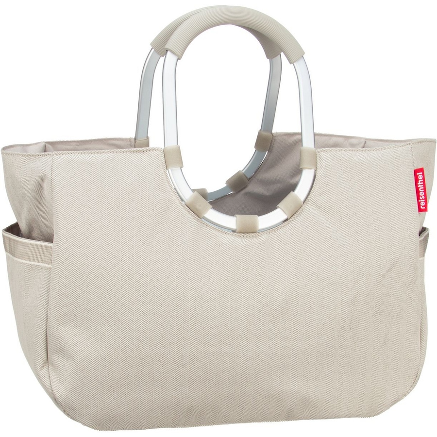 Reisenthel Einkaufstasche loopshopper L Herringbone Sand Nude Damen