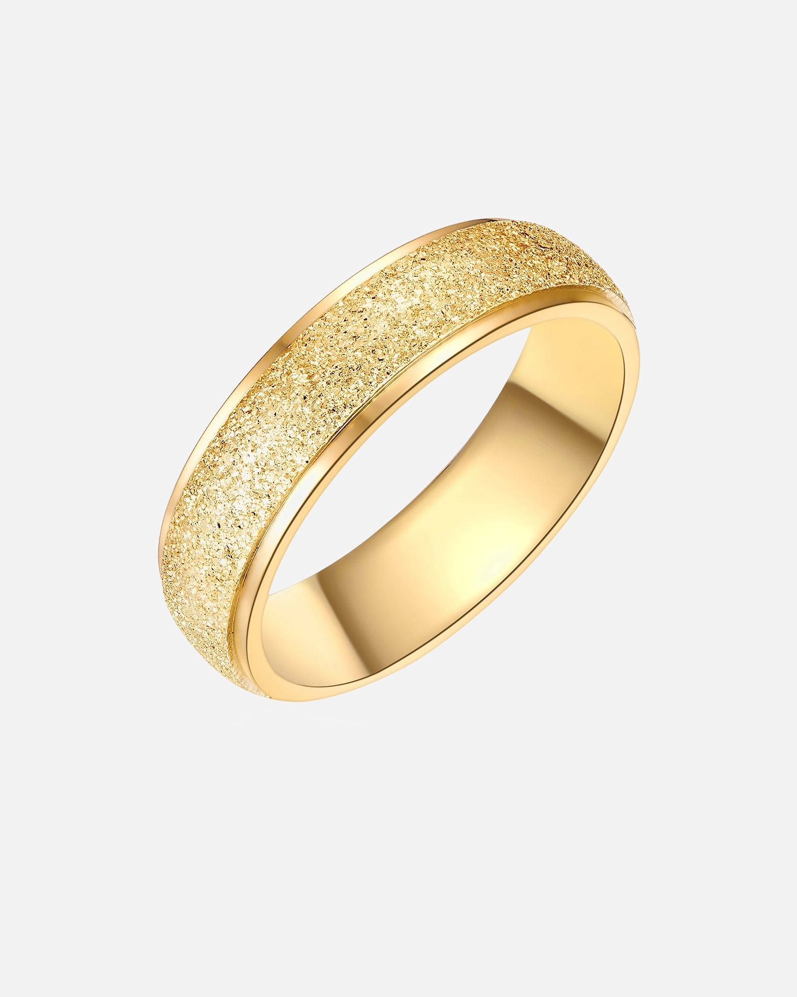 Ring für Weiblich Eastside Ring Edelstahl in Gelbgold 50