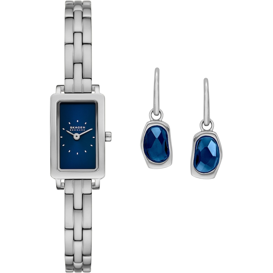 Skagen Uhren-Set Edelstahl One Size Damen