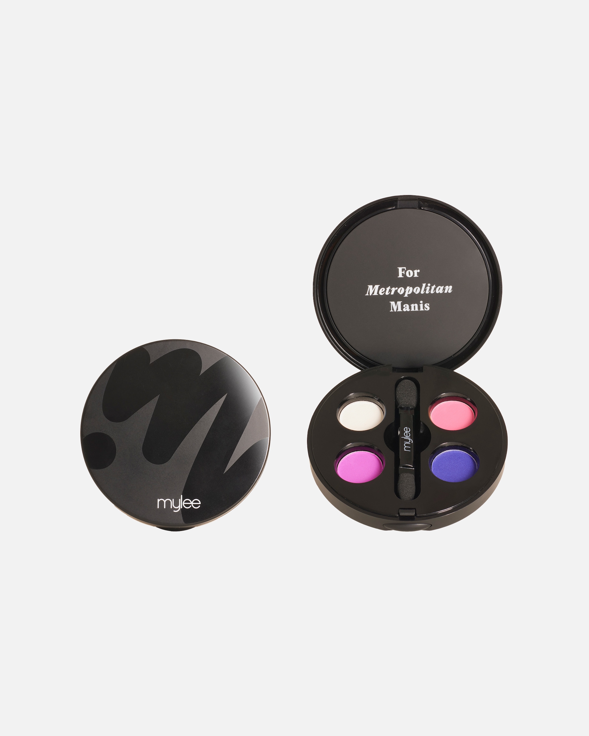 Nageldesign für Unisex Mylee Pigmentpalette für Nägel - 4 matte Pigmente gepresst Notting Hill