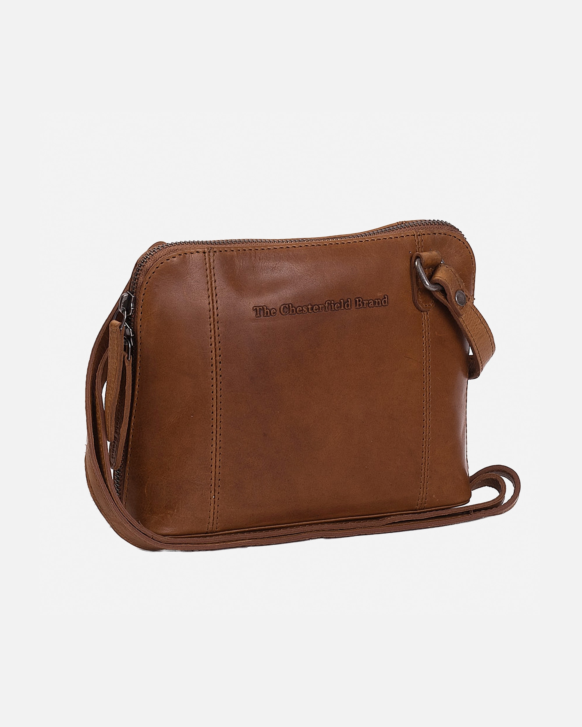 Umhängetasche für Weiblich The Chesterfield Brand Umhängetasche River Cognac