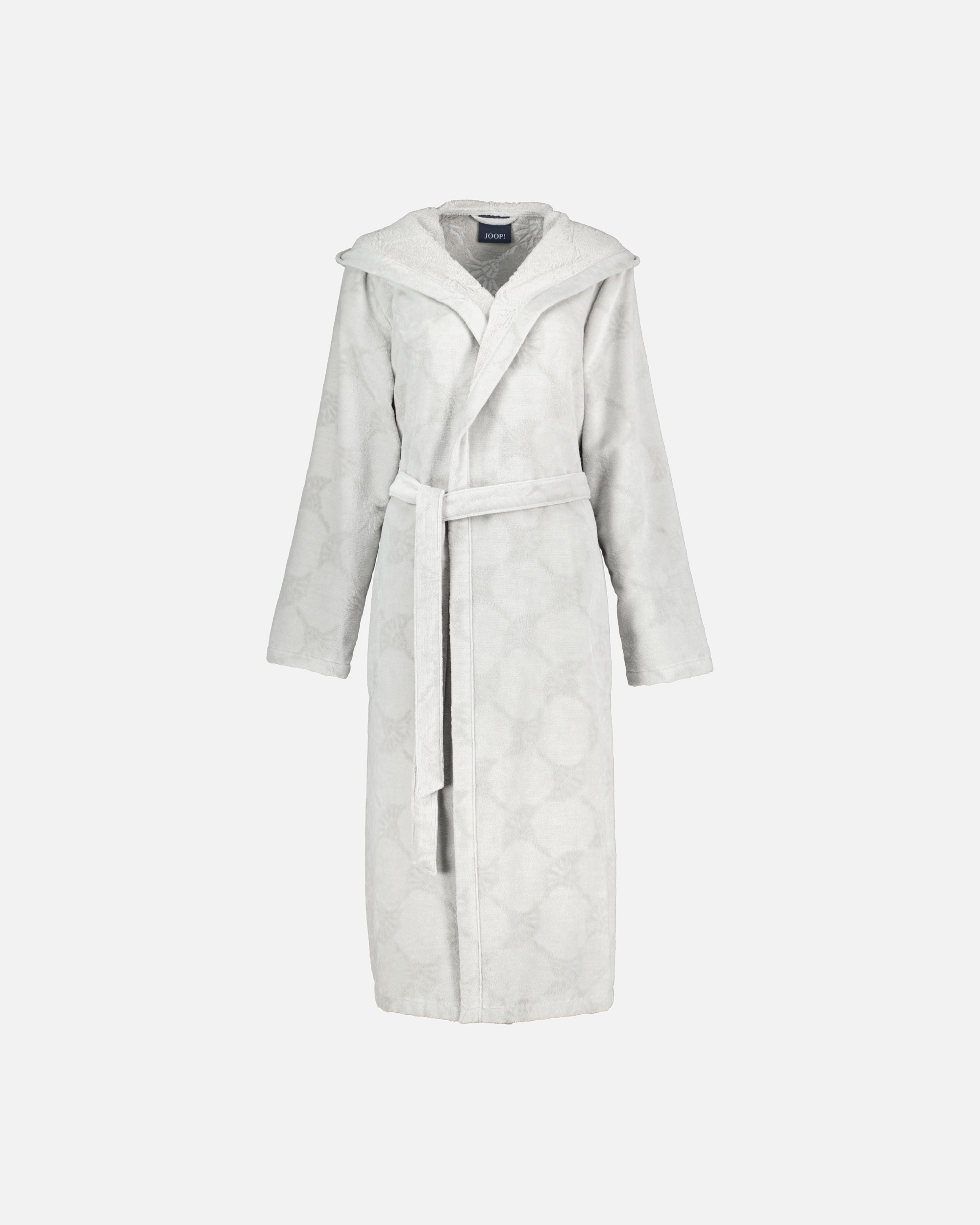 Bademantel für Weiblich JOOP! JOOP! Bademäntel Damen Kapuze 1652 platin - 713 XS