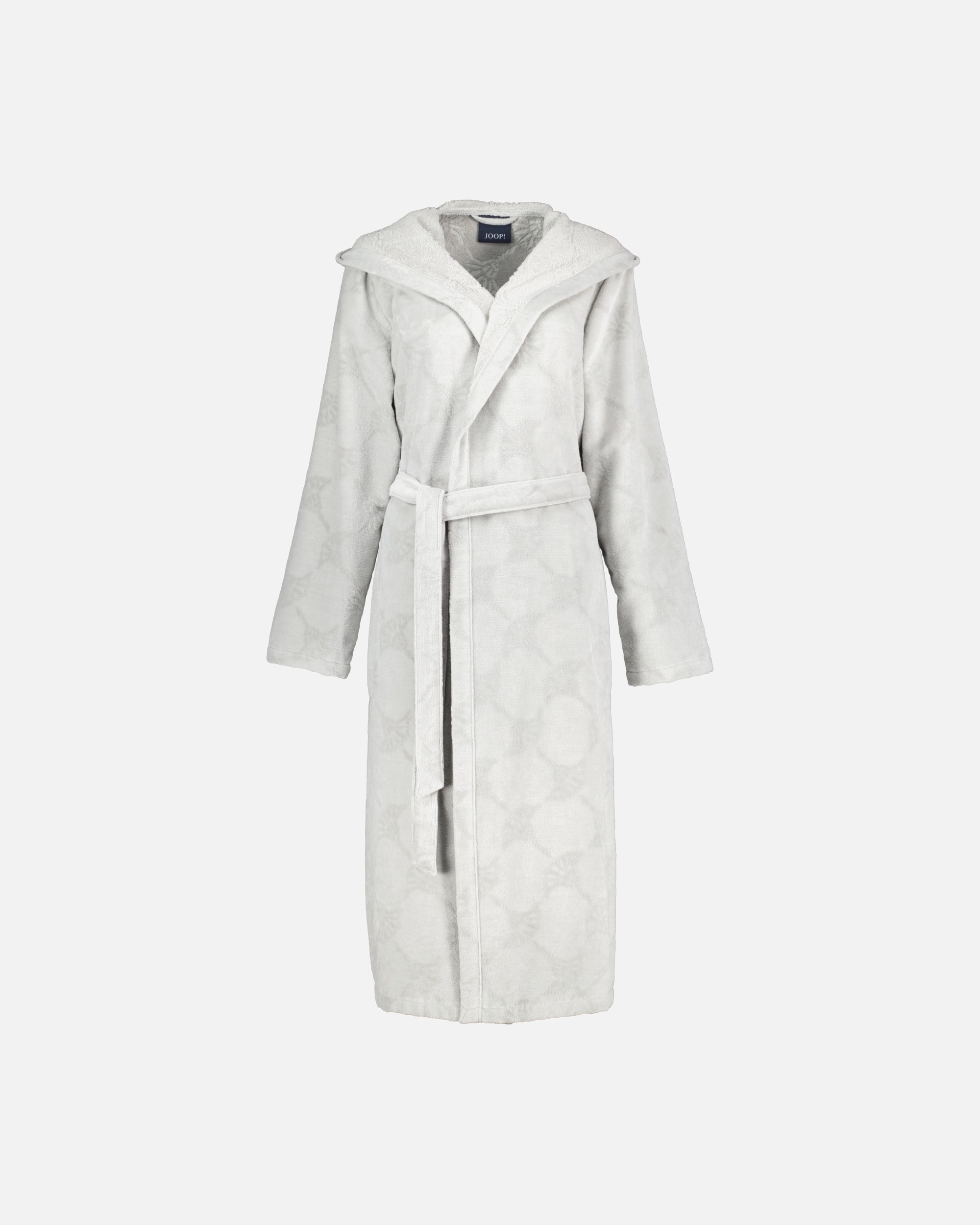 Bademantel für Weiblich JOOP! JOOP! Bademäntel Damen Kapuze 1652 platin - 713 L