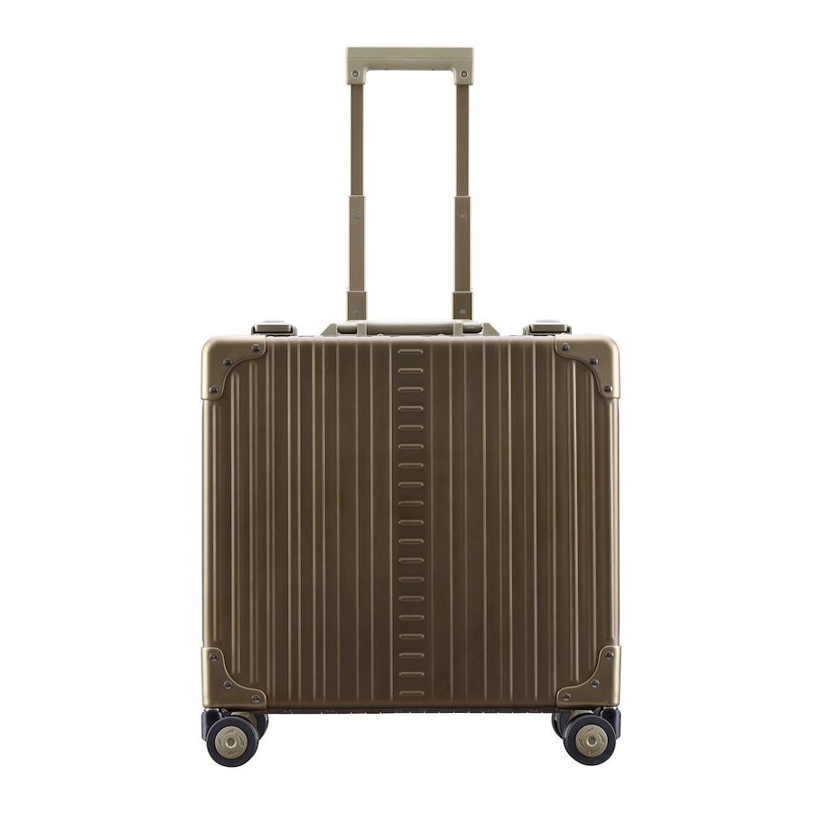 Aleon Deluxe 4-Rollen Businesstrolley 45 cm bronze Braun Herren