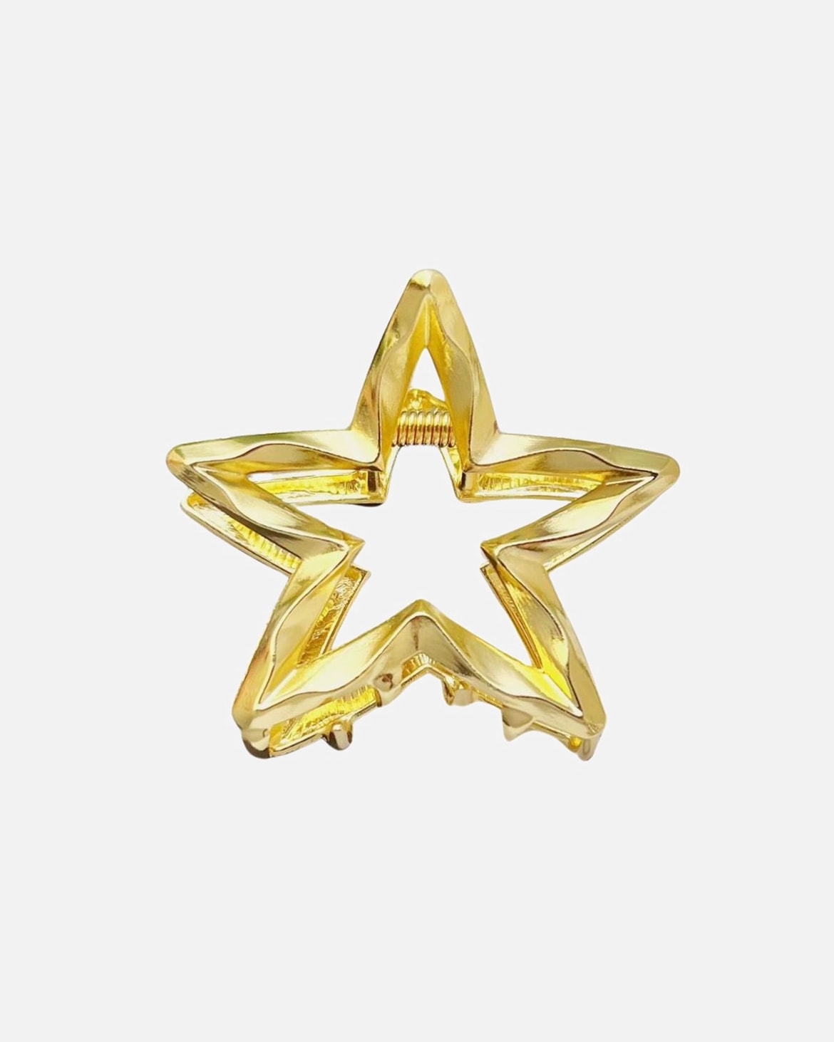 Haarklammer für Unisex SOHO Star Metall Haarklammer Gold