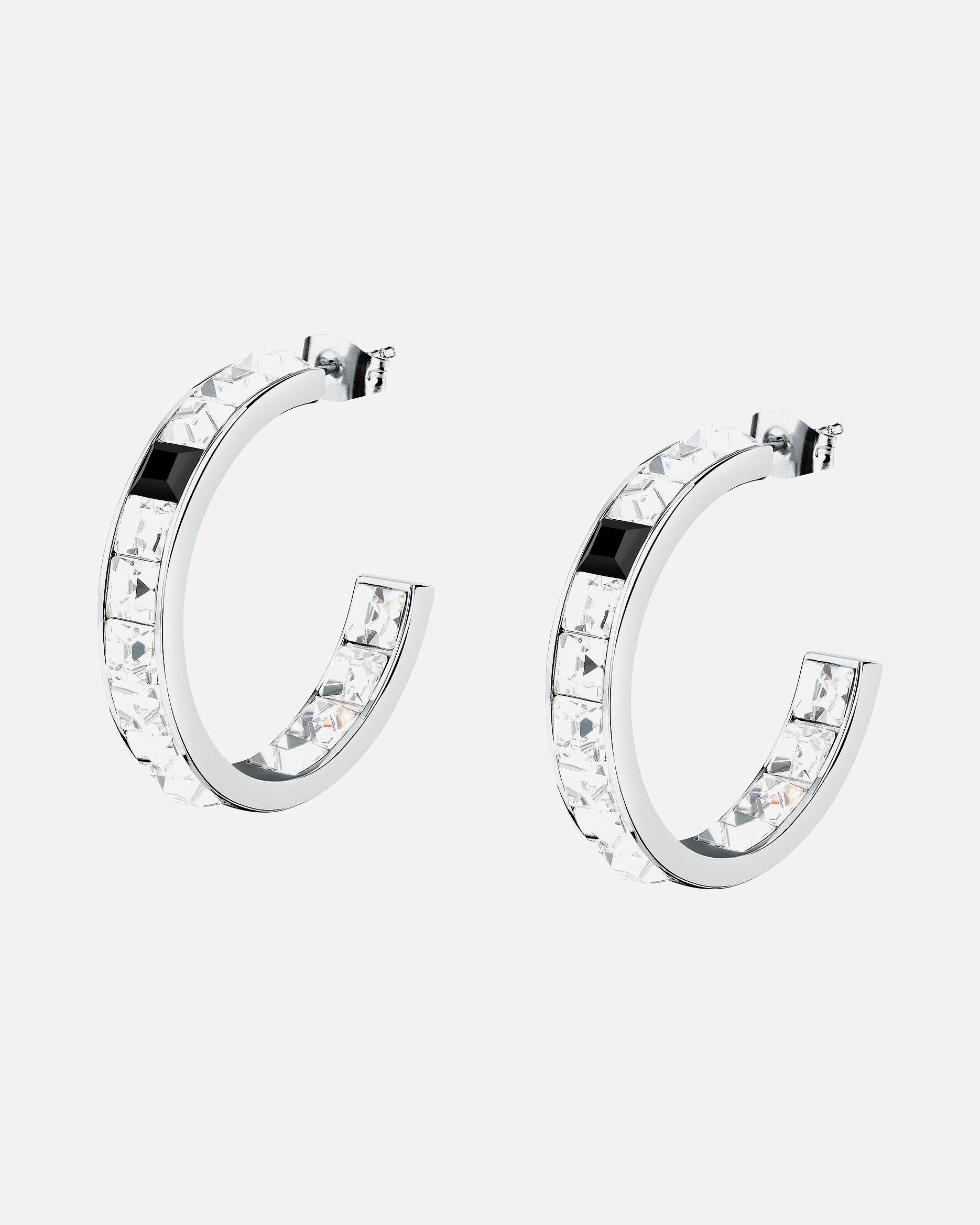 Ohrringe für Weiblich Karl Lagerfeld Creolen Edelstahl silber