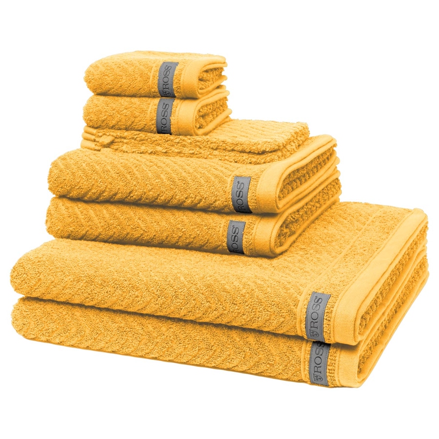 ROSS Smart 8-teilig Handtuch-Set Aprikose Gold