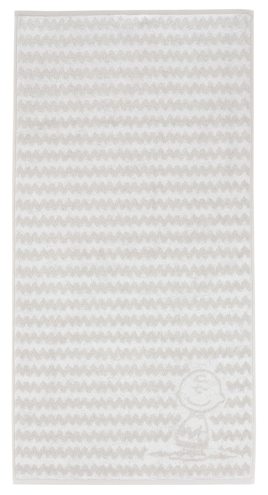 Vossen Handtücher PEANUTS Charlie Brown pearl grey - 0003 Handtuch 50x100 cm