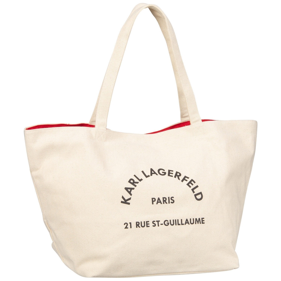 Karl Lagerfeld Shopper K/RSG Canvas Natural Nude Damen