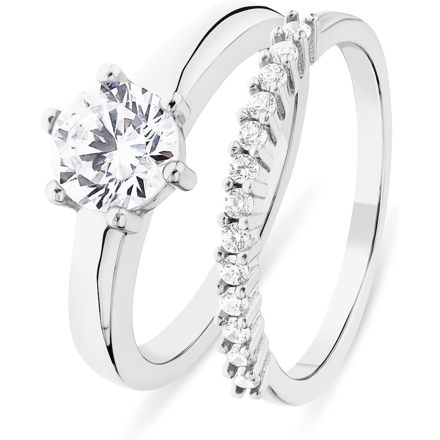 CHRIST Damenring 925er Silber 52 Damen