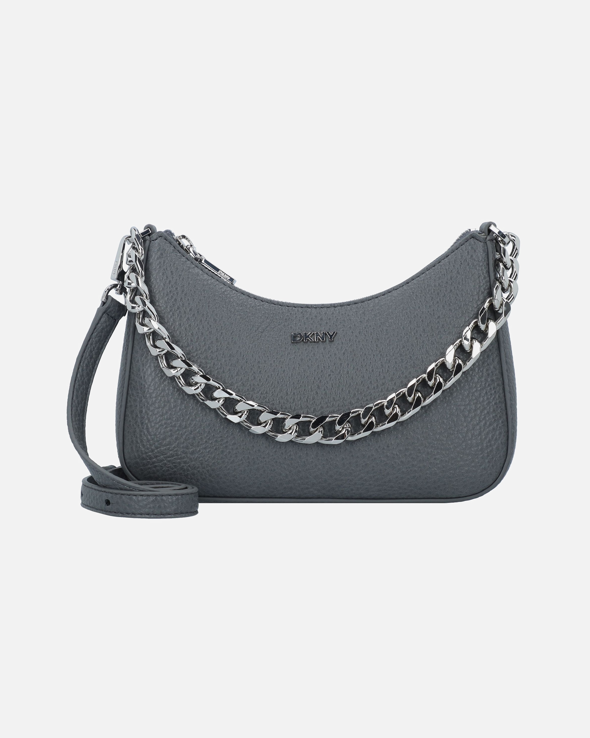 Clutch für Weiblich DKNY Jenna Schultertasche dark gray