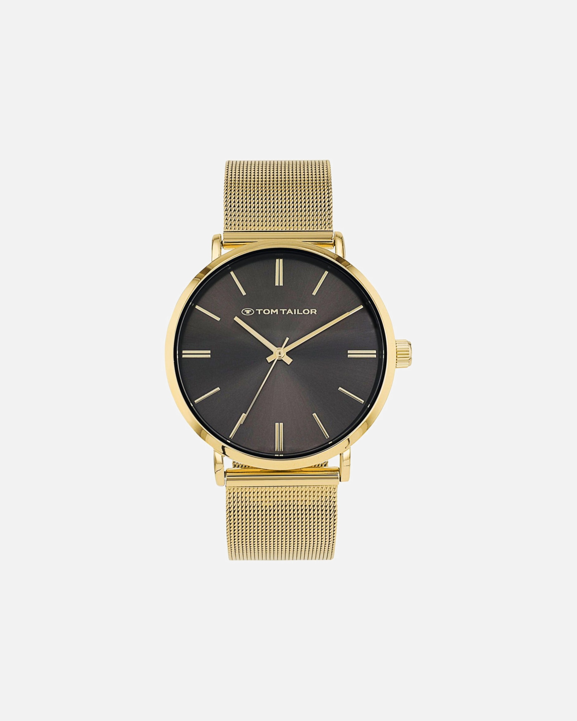 Uhr für Männlich Tom Tailor Quarzuhr Gold