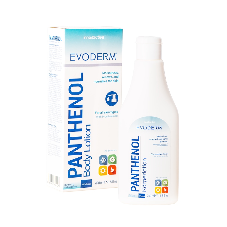 Evoderm Panthenol Body Lotion 200 ml Silber