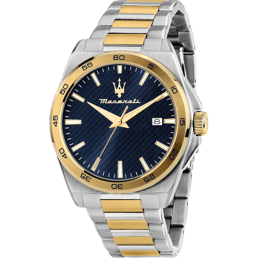 Maserati Herrenuhr Edelstahl One Size Herren