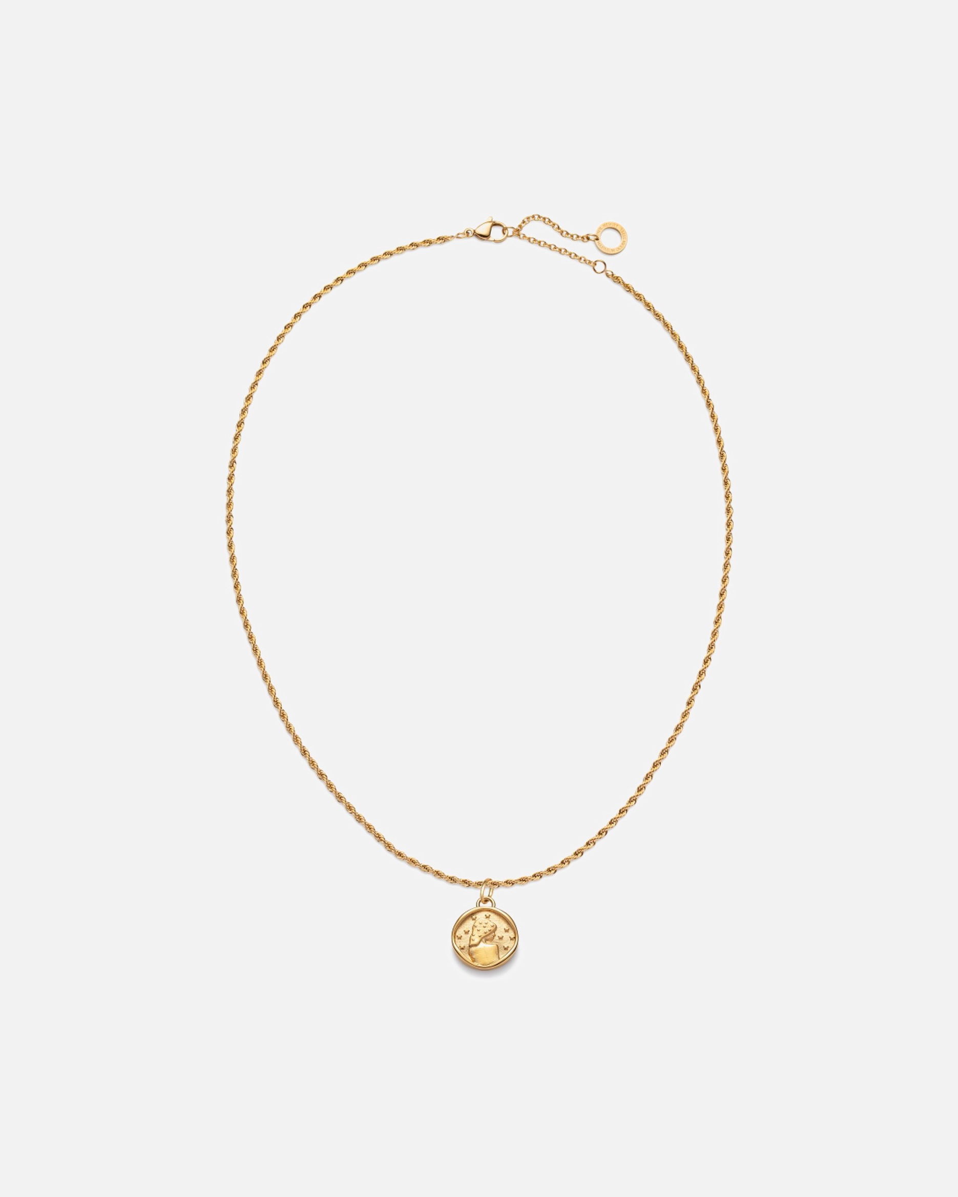 Halskette für Weiblich Paul Hewitt Kette Edelstahl, recycelt gelbgold, Jungfrau