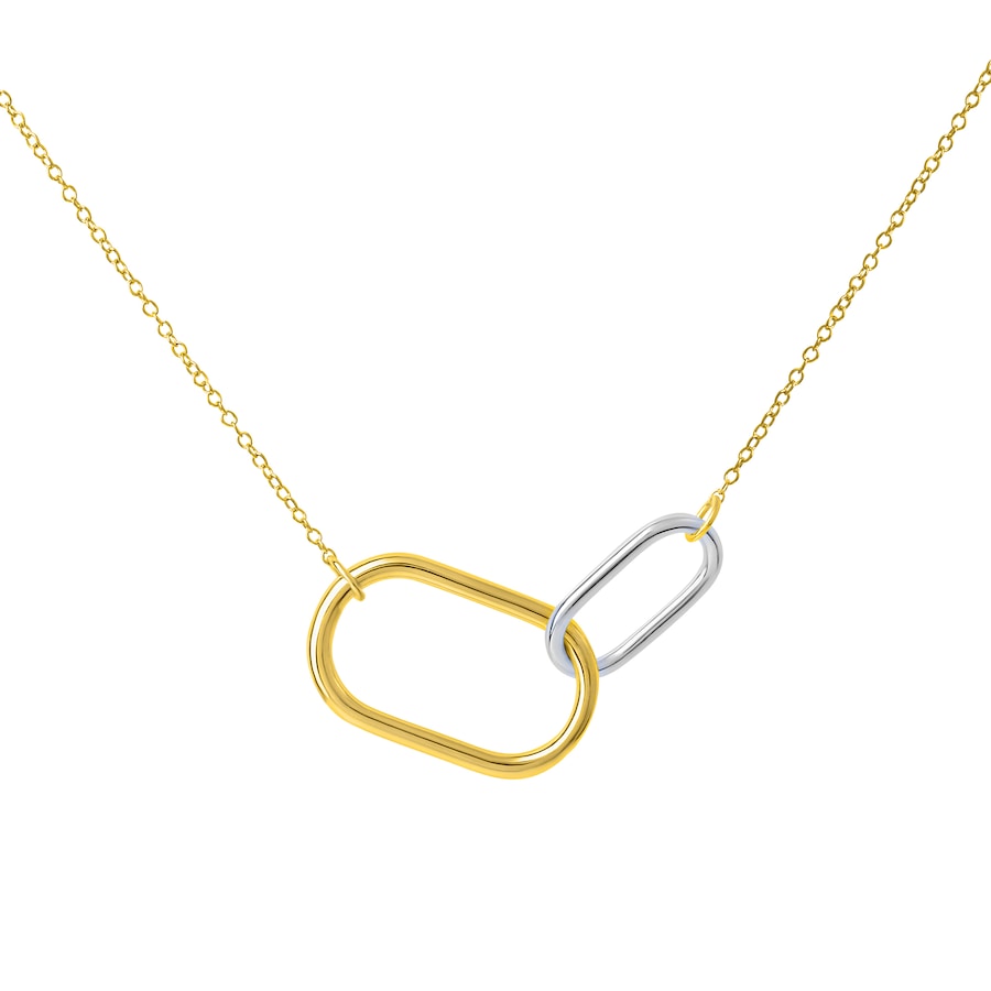 Celesta Halskette 925/- Sterling Silber 42+3cm Weiss Damen