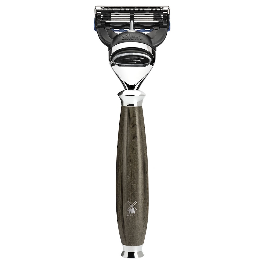 Mühle PURIST 5-Klingen-Rasierer, Gillette Fusion , Griffmaterial Maserbuche 1 pc. Herren