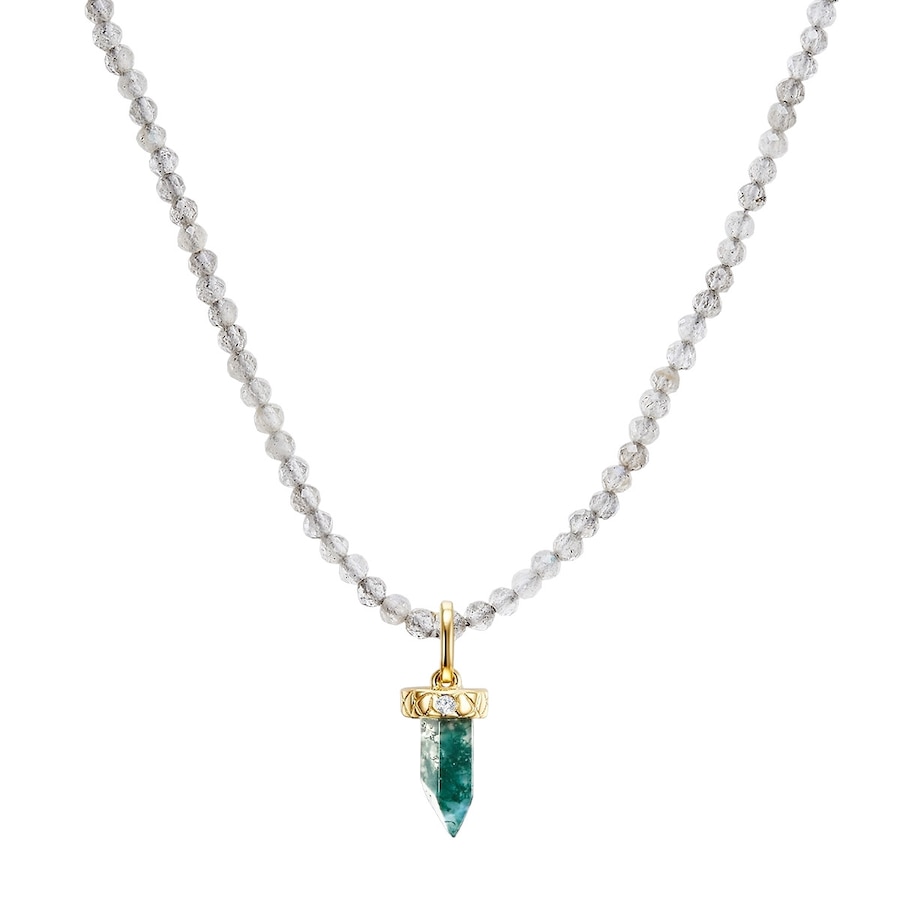 Glanzstücke München Halskette Sterling Silber Zirkonia in Gelbgold 40,0 cm Basiskette + 5,0 Verlängerung Damen