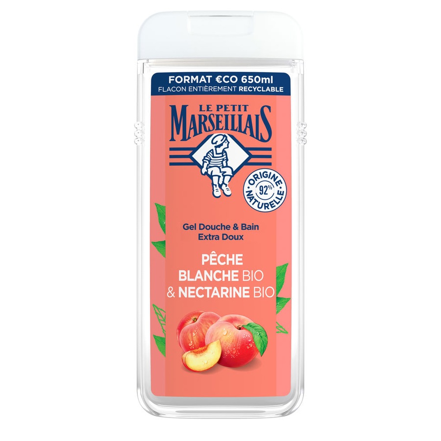 Le Petit Marseillais LE PETIT MARSEILLAIS Pfirsich- und Nektarinen-Badegel 650 ml