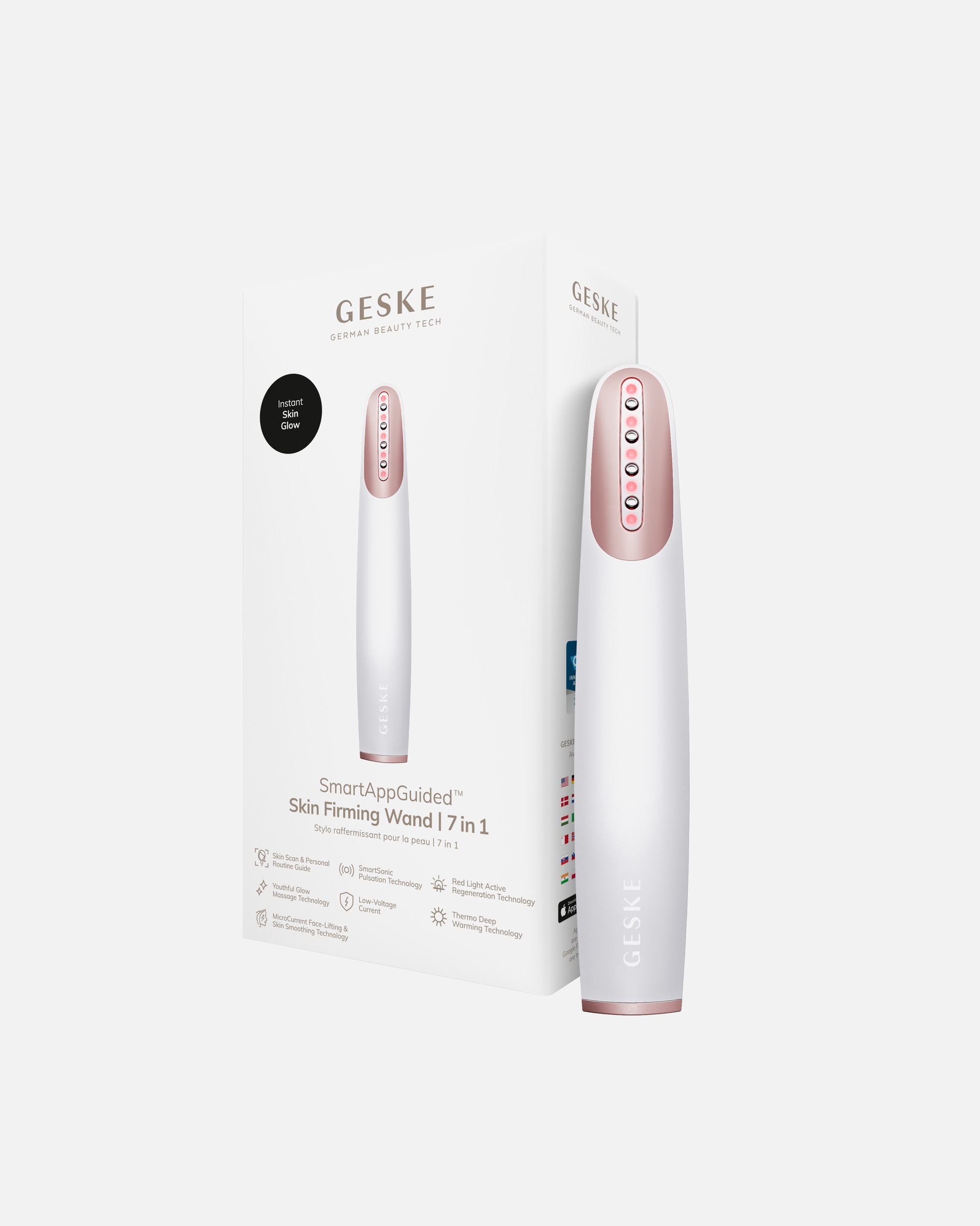 Multifunktionsgerät für Unisex GESKE GESKE Skin Firming Wand | 7 in 1 | Anti-Aging | Mikrostrom Facelift Starlight