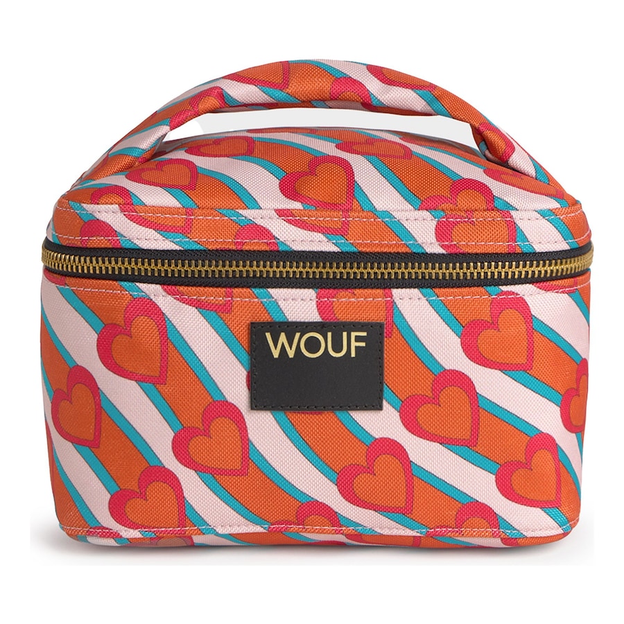 Wouf Daily Kulturbeutel heartbeat Coral Herren
