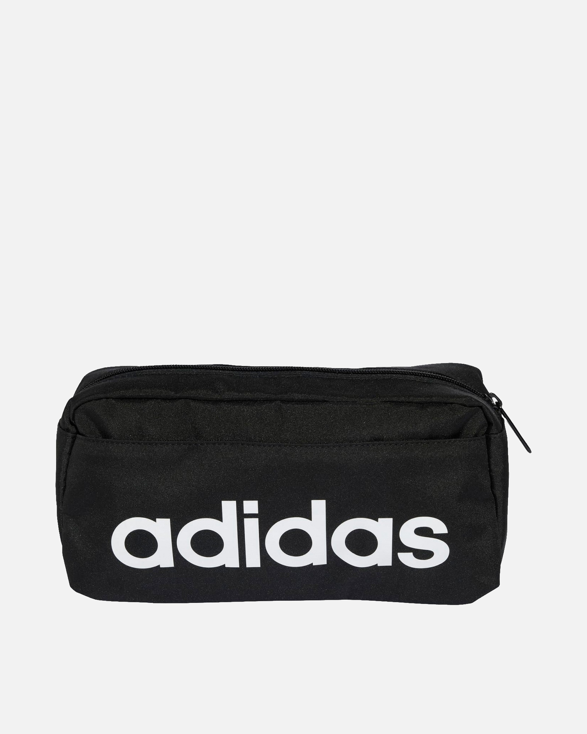 Bauchtasche für Unisex adidas Linear - Gürteltasche 25 cm (black/white) black/white