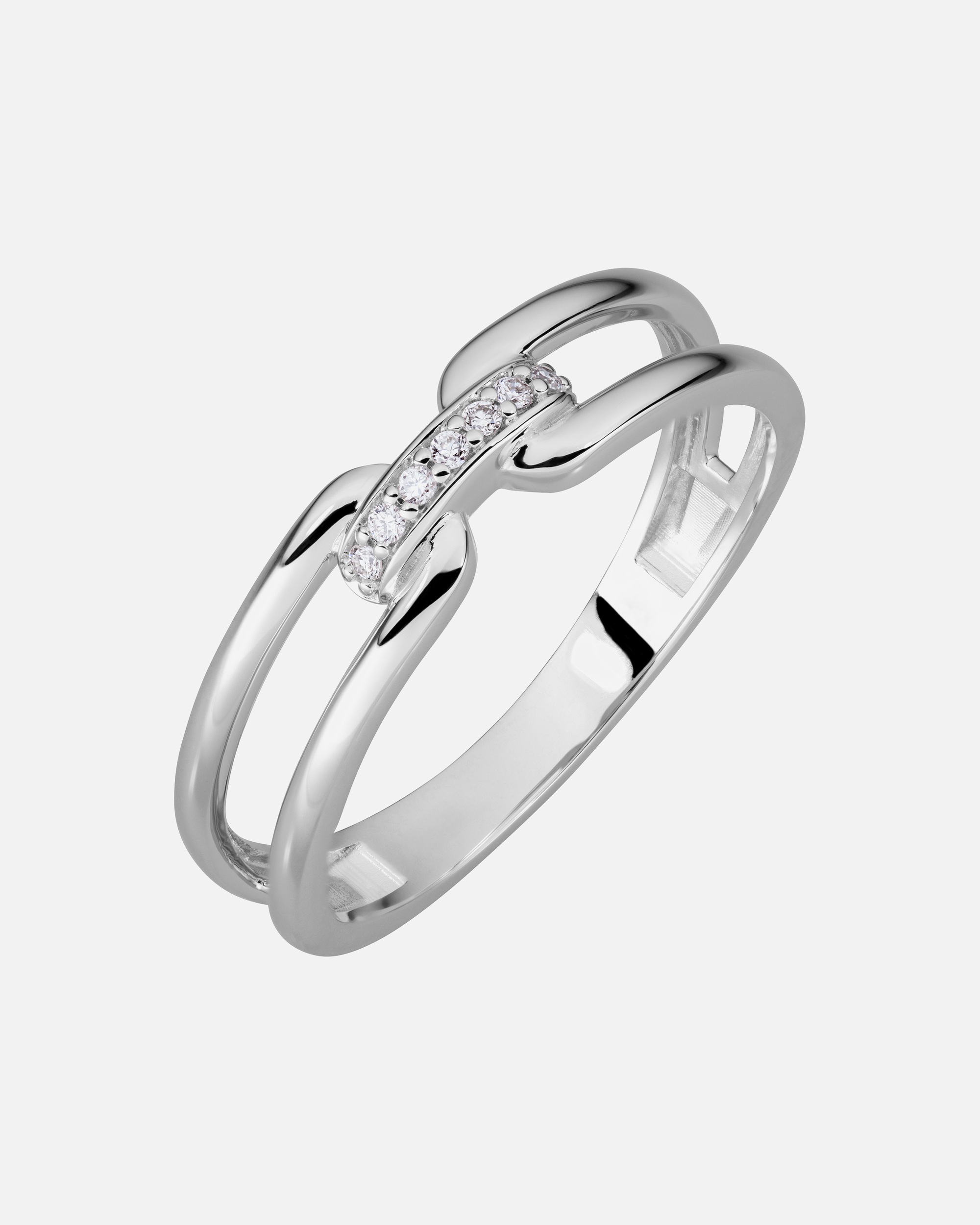 Ring für Weiblich Orolino Ring 585/- Gold Brillant weiß 0,035ct. 056 (17,8)