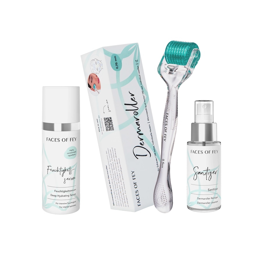 FACES OF FEY Dermaroller Set Basic 0,75mm