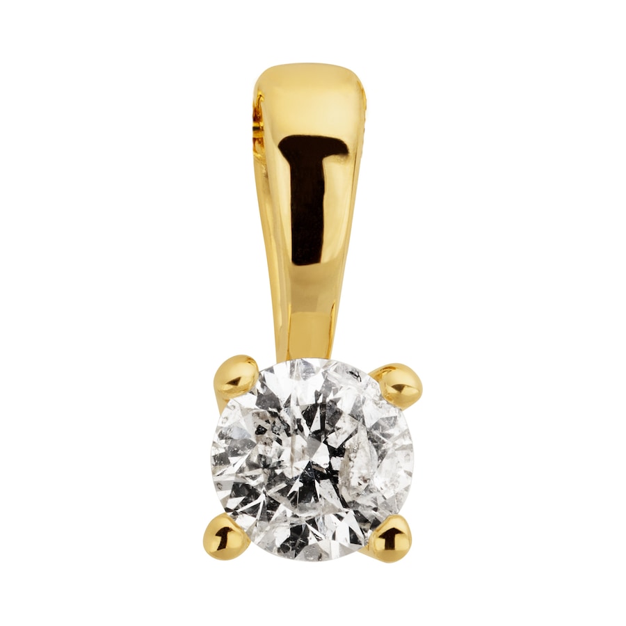 Orolino Anhänger 585/- Gold Brillant 0,10ct. gelb vergoldet Damen