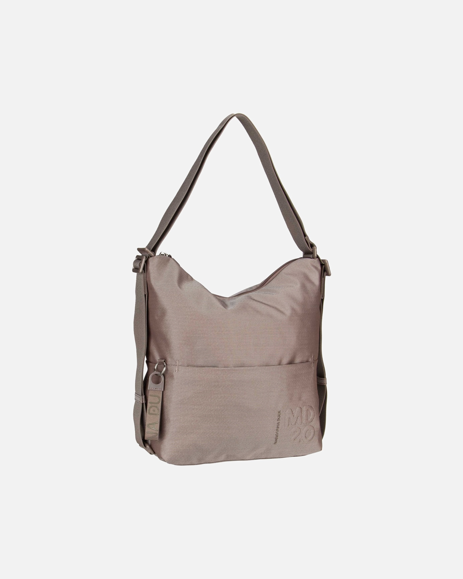 Rucksack für Weiblich Mandarina Duck Rucksack MD20 Medium Slide QMT38 Taupe