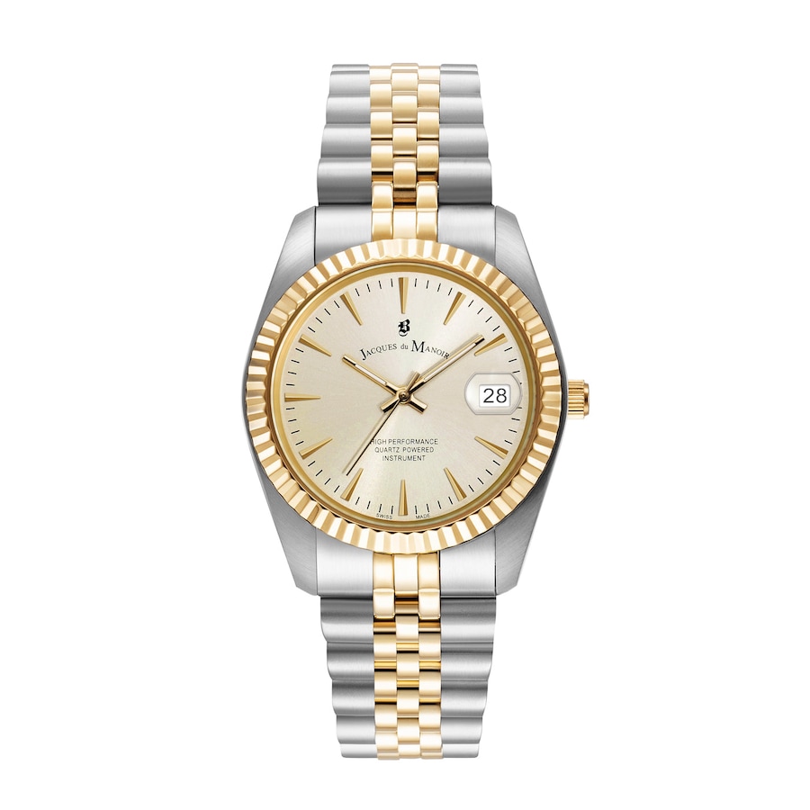 Jacques du Manoir Inspiration Uhr Weiss Damen