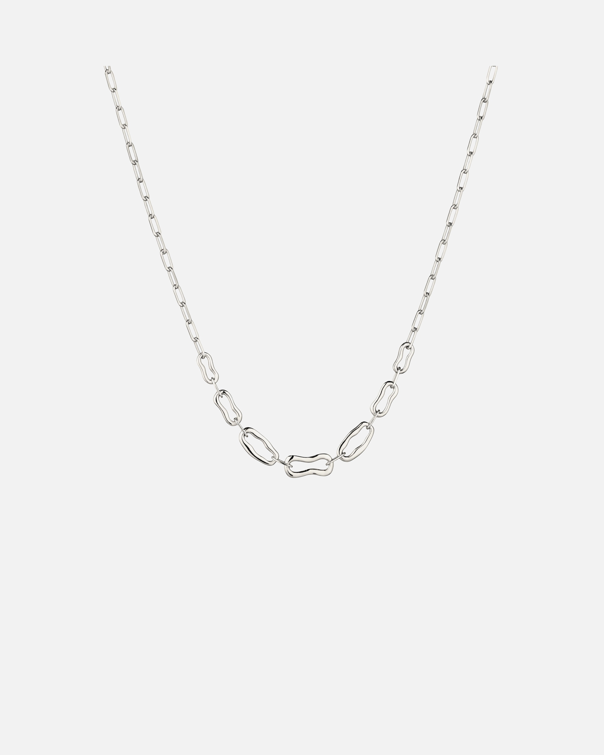 Halskette für Weiblich Elli Gliederkette Oval Chain 925 Sterling Silber silberfarben