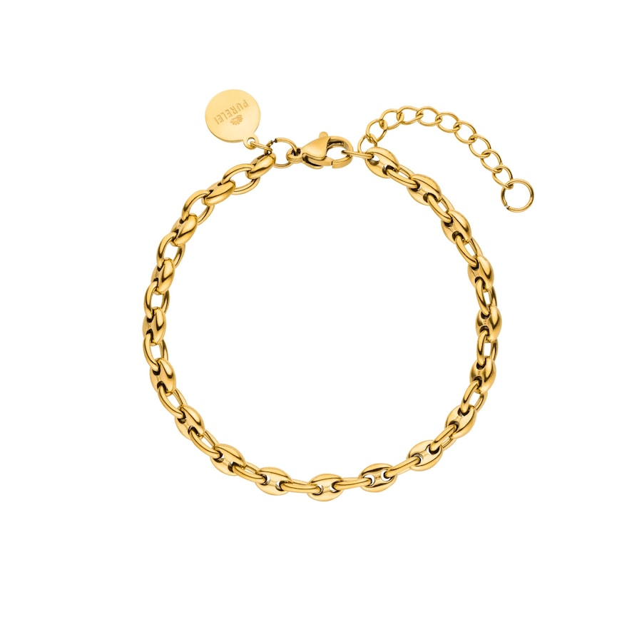 Purelei Dreamscape Armband 100% Edelstahl 16 - 19 cm Hellbraun Damen