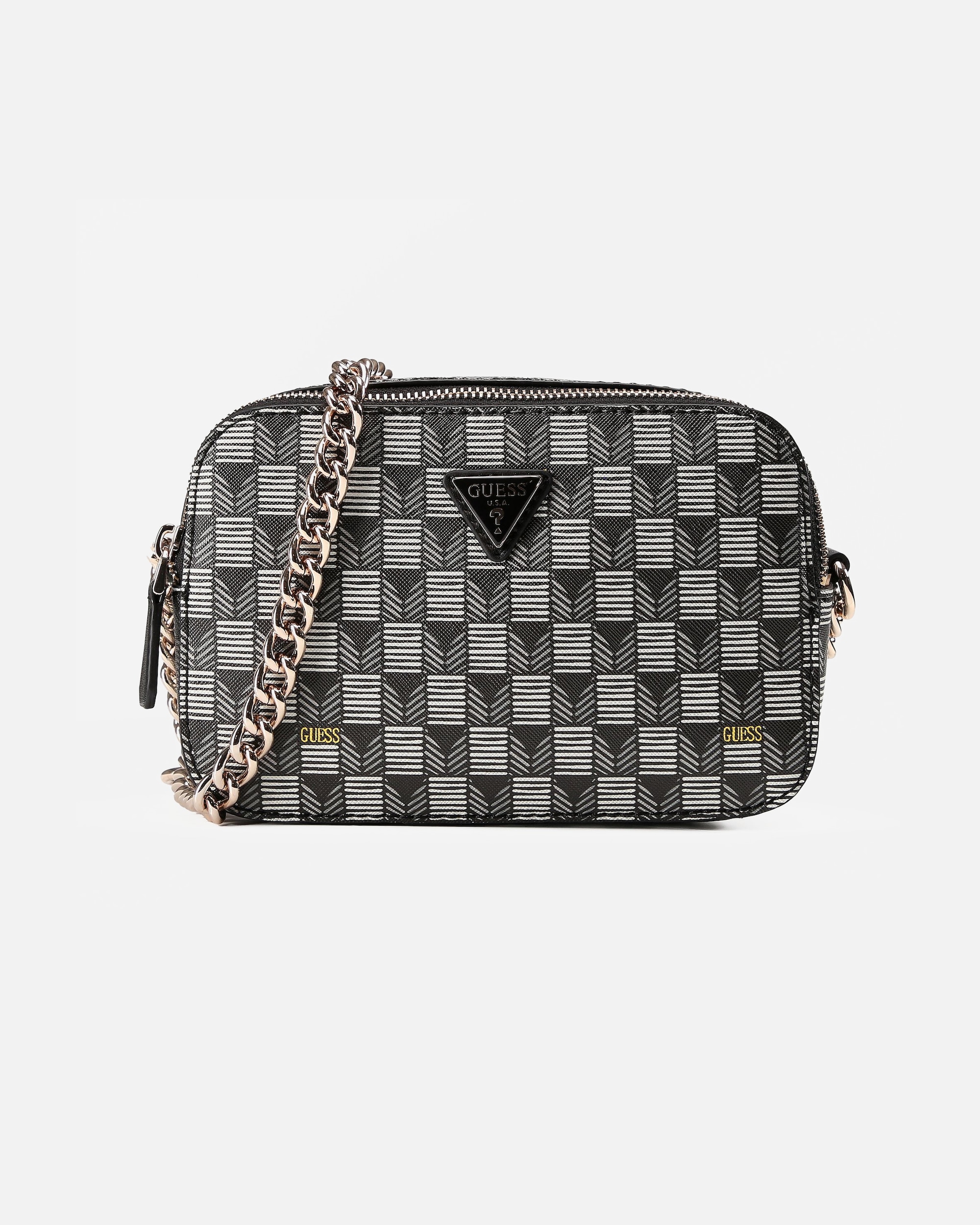Clutch für Weiblich Guess G Wave II Umhängetasche black logo