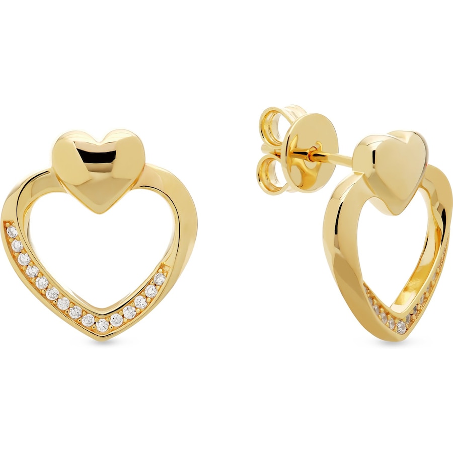 Jette Ohrhänger 925er Silber, recycelt gelbgold Damen