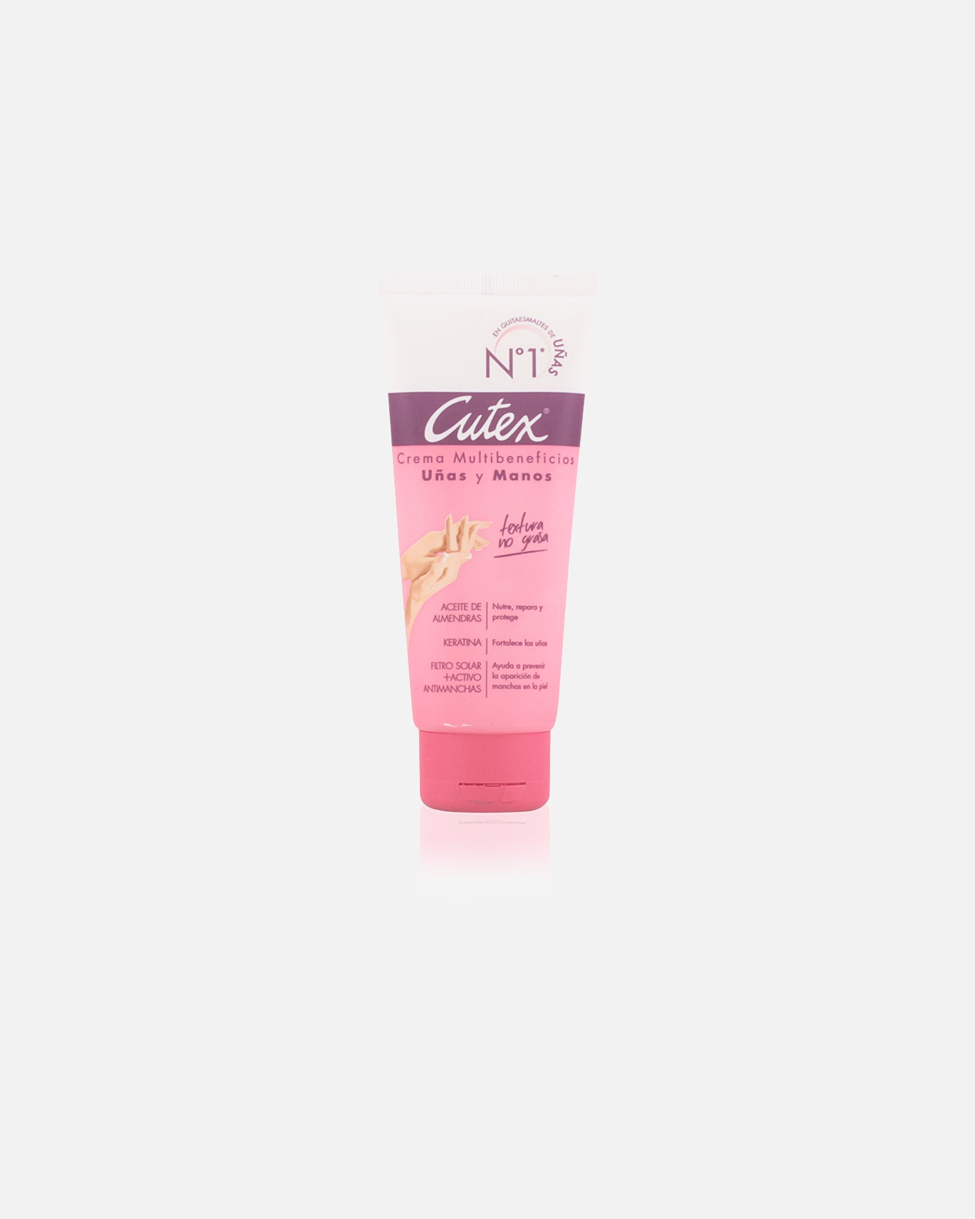 Handcreme für Unisex Cutex HAND- UND NAGELCREME Mandelmilch 100 ml