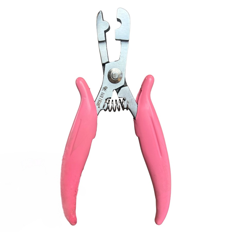 hair2heart Extensions U-TIP Bondingzange - Für Keratin Haarverlängerungen & Rebonden Echthaar Bonding Zange