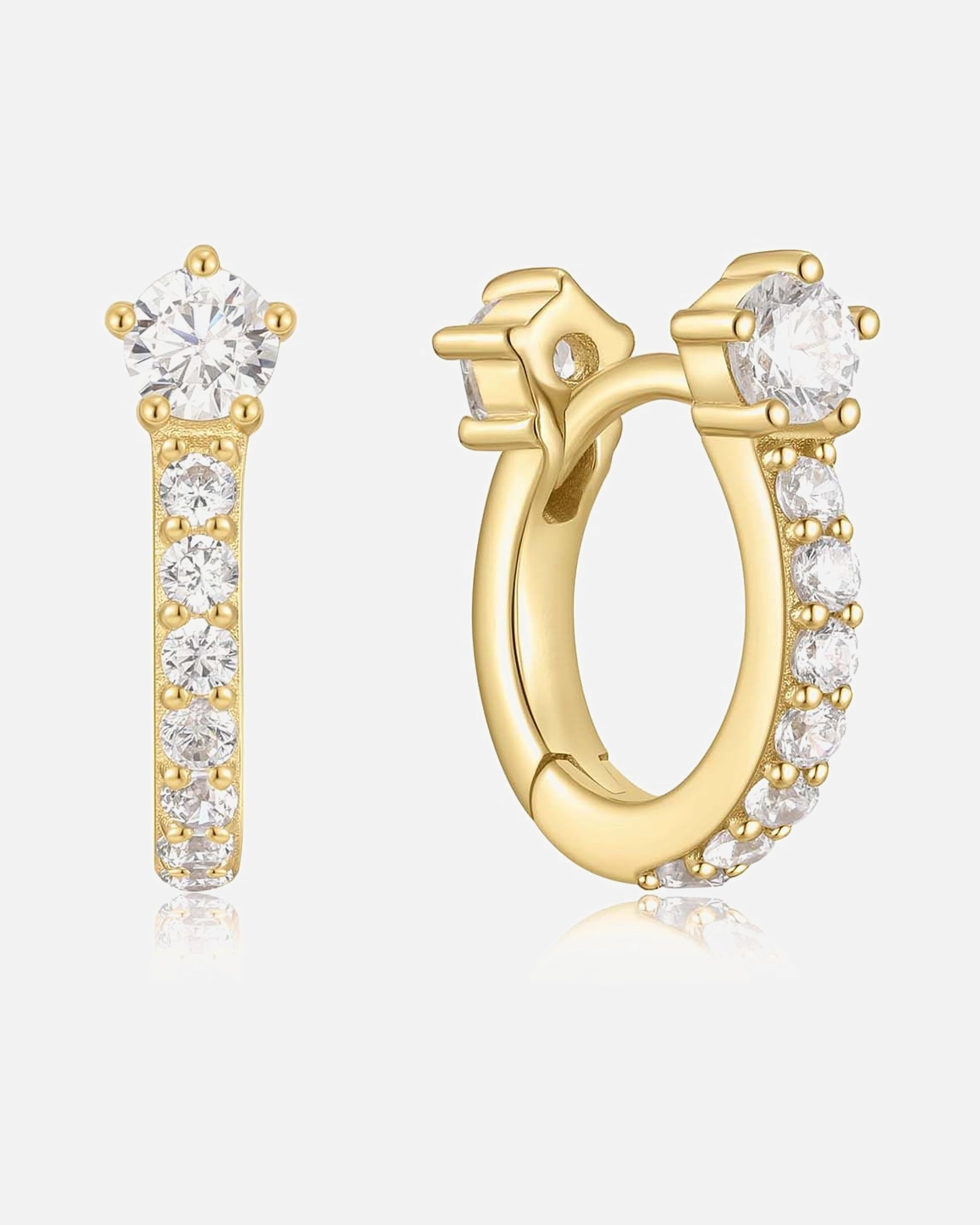 Ohrringe für Weiblich Ania Haie Creolen 925er Silber gold