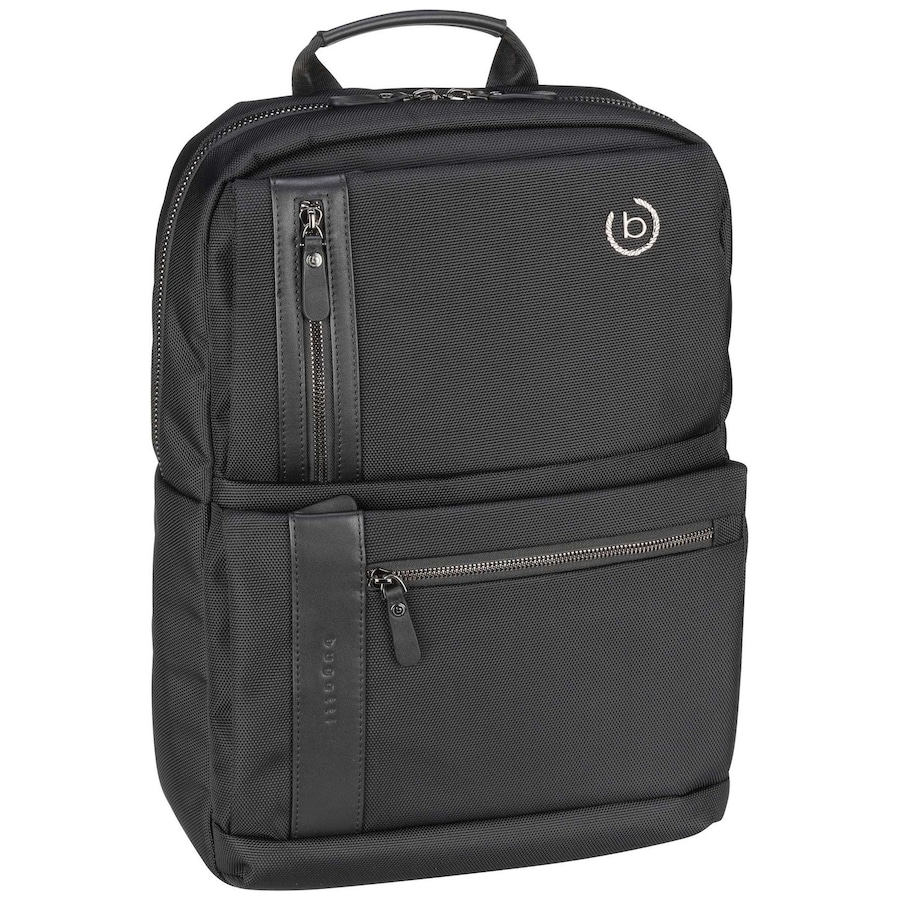 Bugatti Rucksack Nero Medium Schwarz Herren