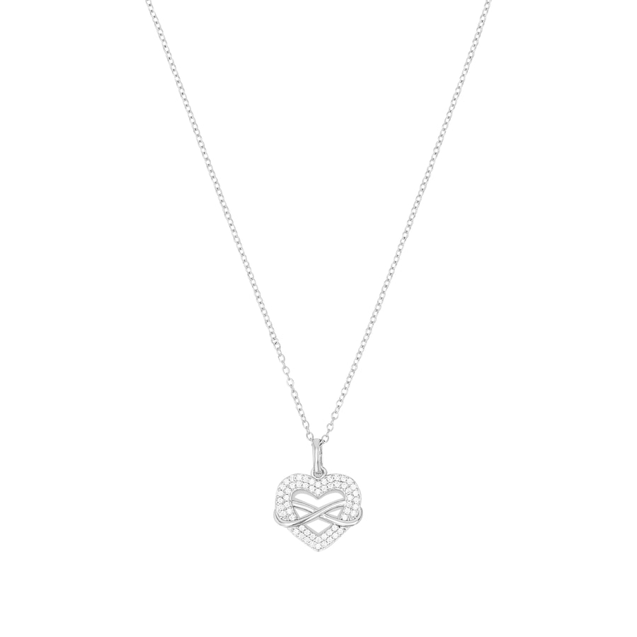 Tom Tailor Kette mit Anhänger silber Damen