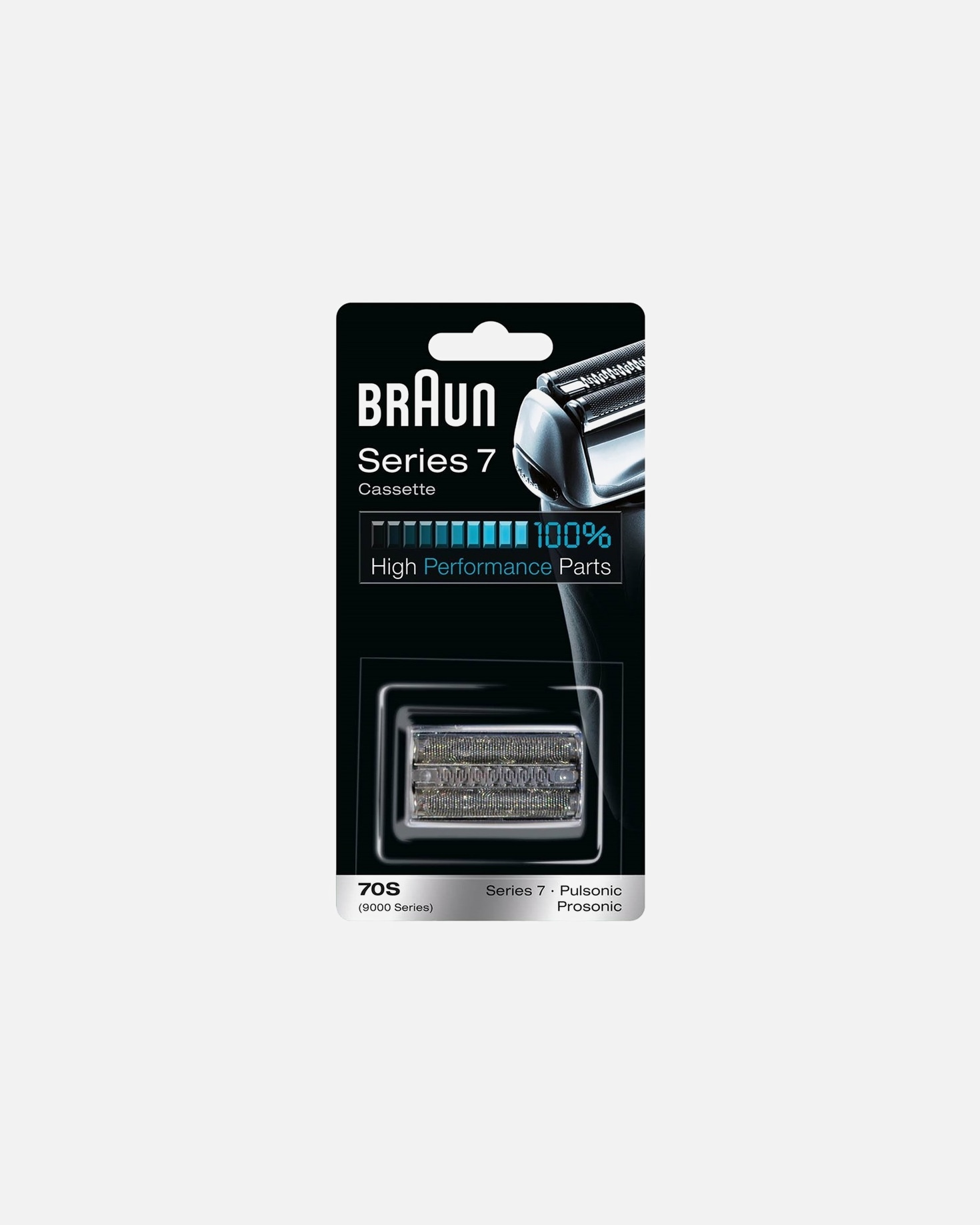 Elektrorasierer für Unisex Braun Series 7 70S in Silber 1 Stück