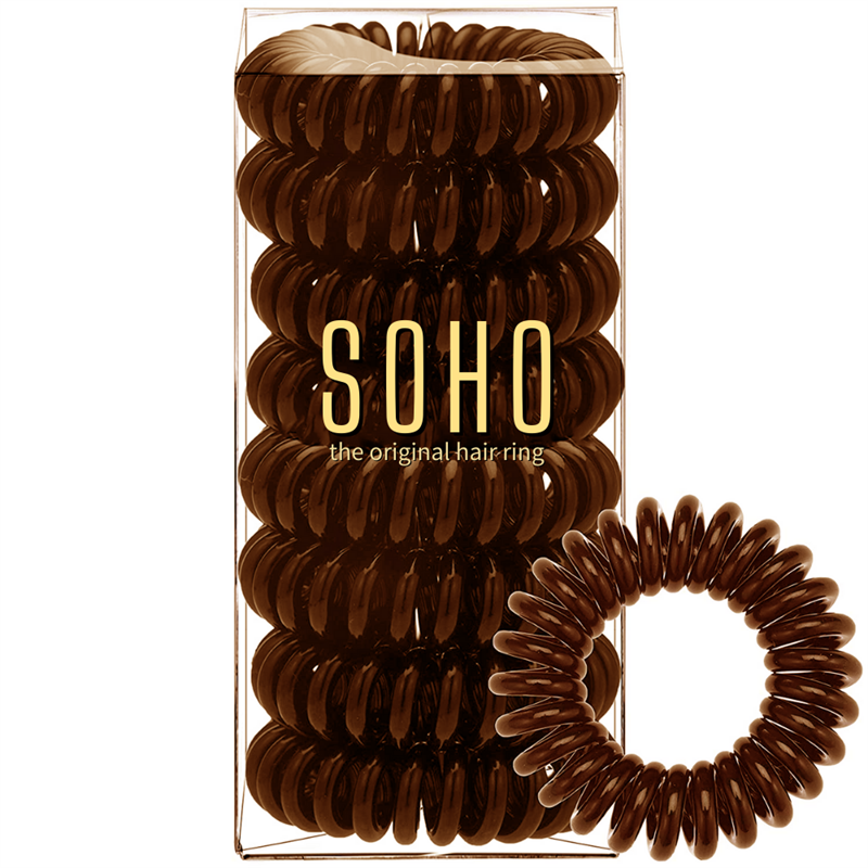 SOHO Spiral Haargummis Jackie Brown