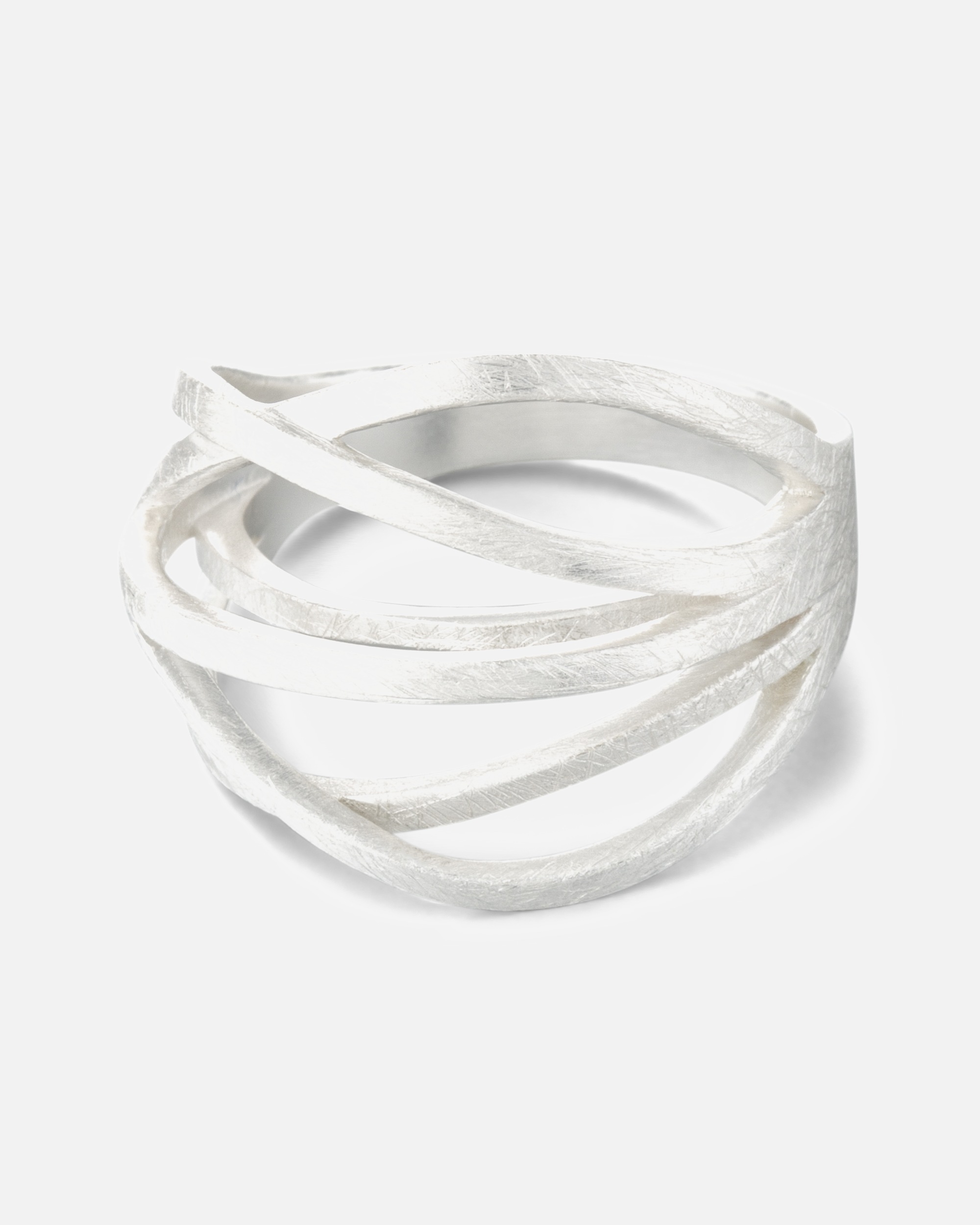 Ring für Weiblich Heideman Damenring Arcus silberfarben poliert 50 (15.9)