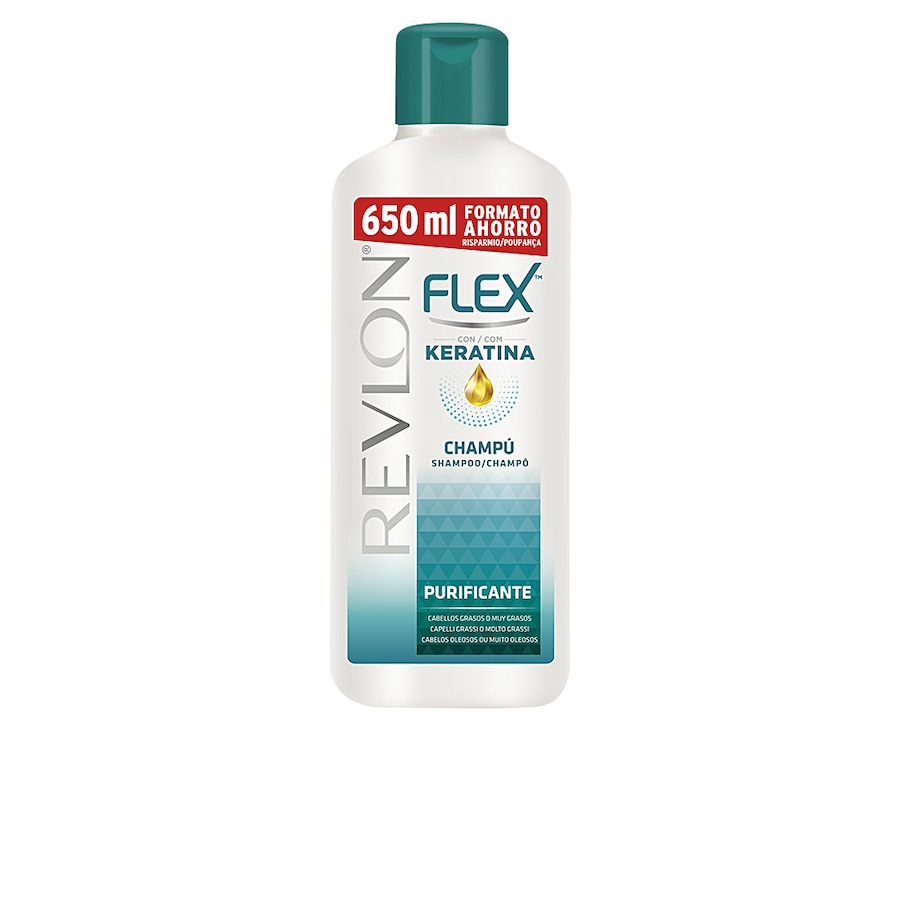 Revlon FLEX KERATIN reinigendes Shampoo für fettiges Haar 650 ml